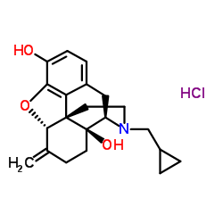 Nalmefene hydrochloride structure, CAS 58895-64-0
