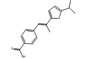 Namirotene structure, CAS 101506-83-6