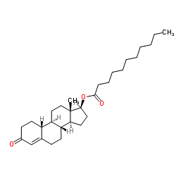 Nandrolone undecylate structure, CAS 862-89-5