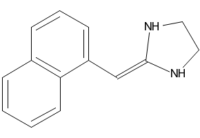 Naphazoline structure, CAS 835-31-4