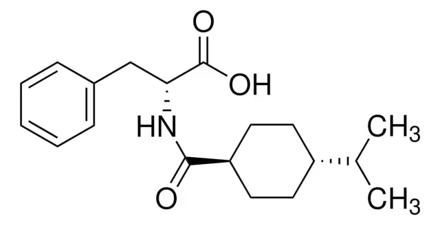 Nateglinide structure, CAS 105816-04-4