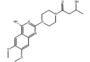 Neldazosin structure, CAS 109713-79-3