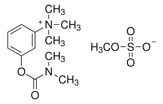 Neostigmine methyl sulfate structure, CAS 51-60-5