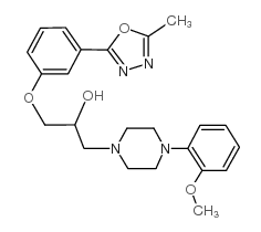 Nesapidil structure, CAS 90326-85-5