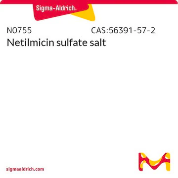 Netilmicin sulfate structure, CAS 56391-57-2