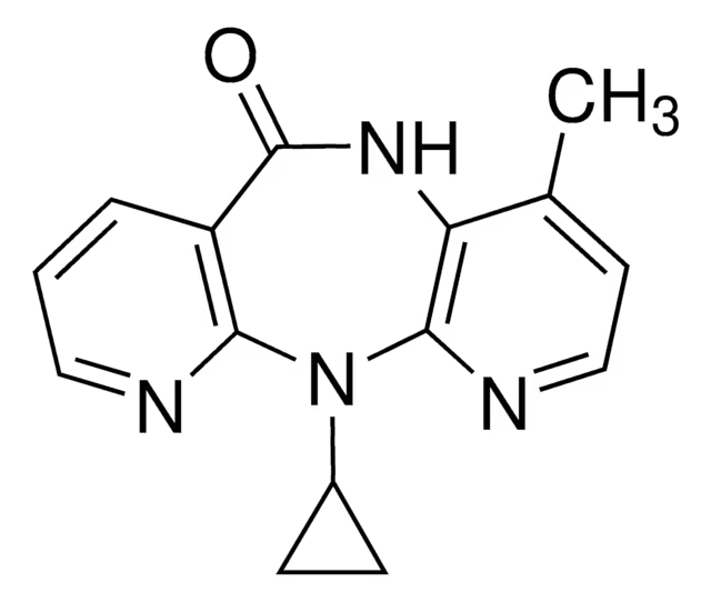 Nevirapine structure, CAS 129618-40-2