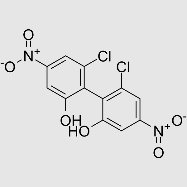 Niclofolan structure, CAS 10331-57-4