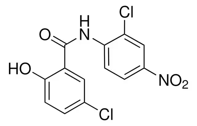 Niclosamide base structure, CAS 50-65-7