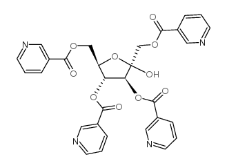 Nicofuranose structure, CAS 15351-13-0