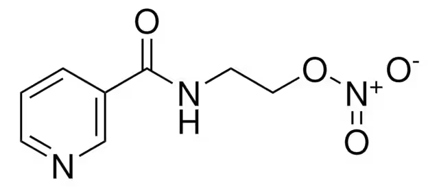 Nicorandil structure, CAS 65141-46-0