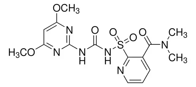 Nicosulfuron structure, CAS 111991-09-4