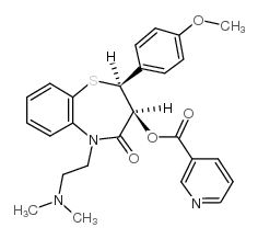 Nictiazem structure, CAS 95058-70-1