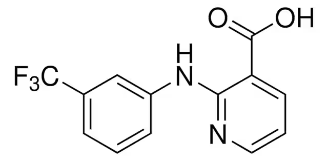 Niflumic acid structure, CAS 4394-00-7