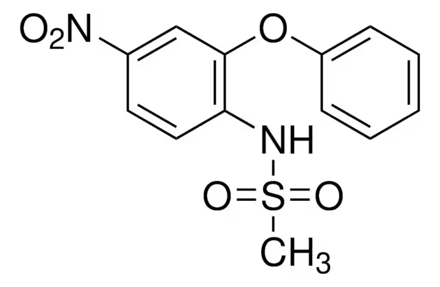 Nimesulide structure, CAS 51803-78-2