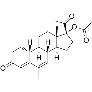 Nomegestrol 17-acetate structure, CAS 58652-20-3