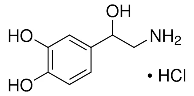 Norepinephrine structure, CAS 51-41-2