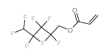 1H,1H,5H-Octafluoropentyl acrylate structure, CAS 376-84-1