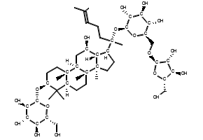 Notoginseng Triterpenes structure, CAS 88105-29-7