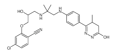 Oberadilol structure, CAS 114856-44-9
