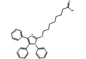 Octimibate structure, CAS 89838-96-0