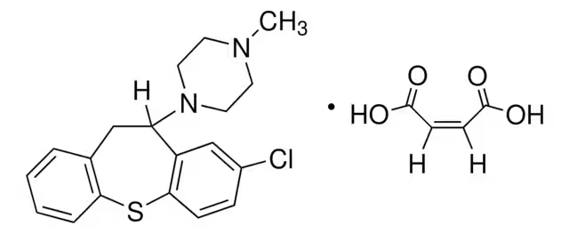 Octoclothepin structure, CAS 13448-22-1