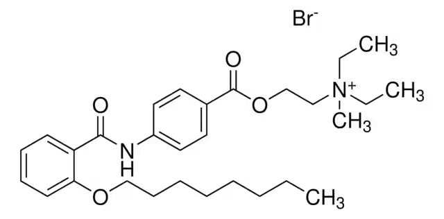 Octylonium bromide structure, CAS 26095-59-0