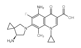 Olamufloxacin structure, CAS 167887-97-0