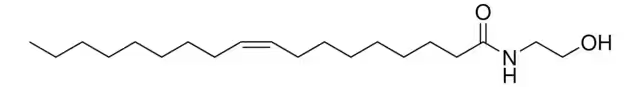 Oleylethanolamide structure, CAS 111-58-0