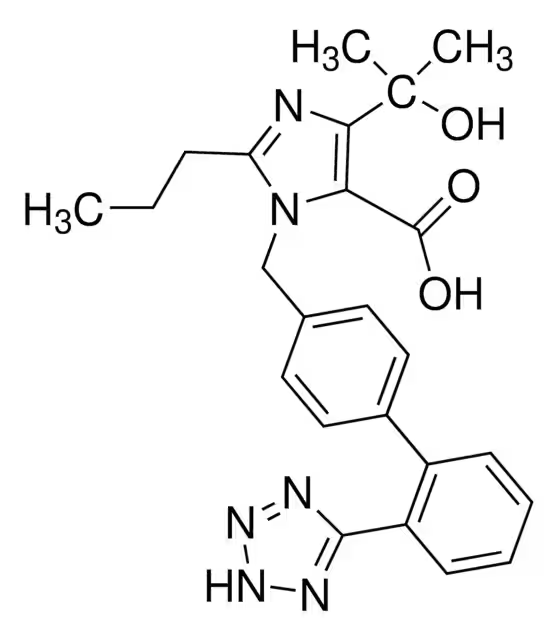 Olmesartan structure, CAS 144689-24-7
