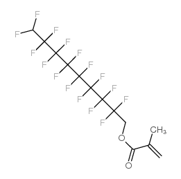 1H,1H,9H-Hexadecafluorononyl methacrylate structure, CAS 1841-46-9