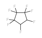 1H,2H-Octafluorocyclopentane structure, CAS 828-35-3