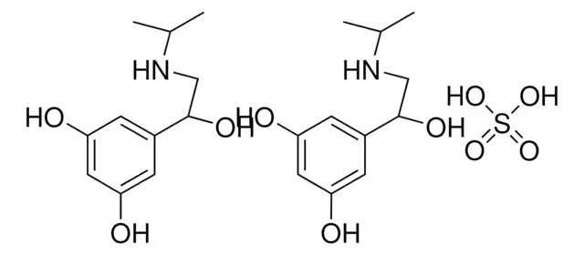 Orciprenaline structure, CAS 586-06-1