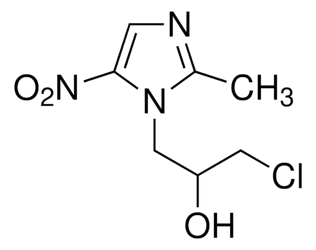 Ornidazole structure, CAS 16773-42-5