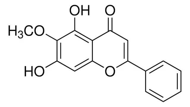 Oroxylin A structure, CAS 480-11-5