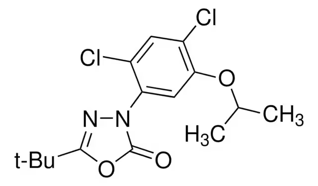 Oxadiazon structure, CAS 19666-30-9