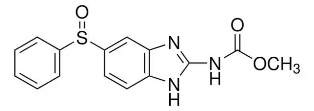 Oxfendazole structure, CAS 53716-50-0