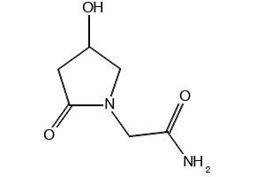 Oxiracetam structure, CAS 62613-82-5