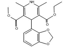 Oxodipine structure, CAS 90729-41-2
