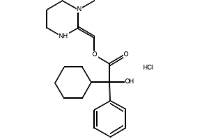 Oxyphencyclimine structure, CAS 125-52-0
