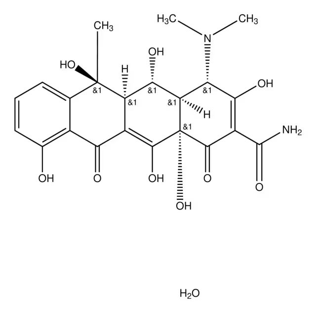 Oxytetracycline dihydrate structure, CAS 6153-64-6
