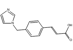 Ozagrel structure, CAS 82571-53-7