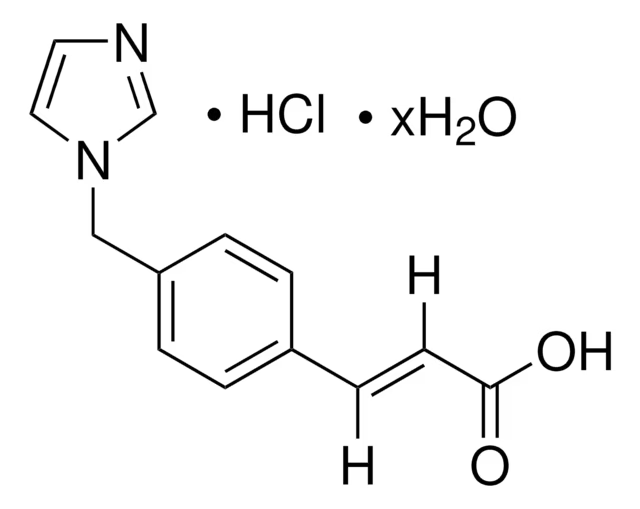 Ozagrel hydrochloride structure, CAS 78712-43-3