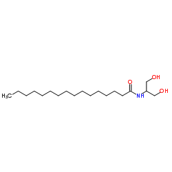 Palmitoyl serinol structure, CAS 126127-31-9