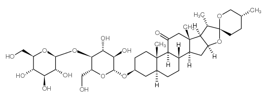 Pamaqueside structure, CAS 150332-35-7