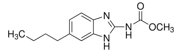 Parbendazole structure, CAS 14255-87-9
