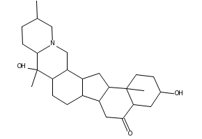 Peiminine structure, CAS 18059-10-4