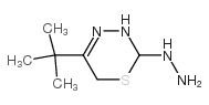 (5-tert-Butyl-6H-[1,3,4]thiadiazin-2-yl)hydrazine structure, CAS 158035-17-7