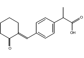 Pelubiprofen structure, CAS 69956-77-0