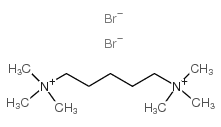 Pentamethonium bromide structure, CAS 541-20-8