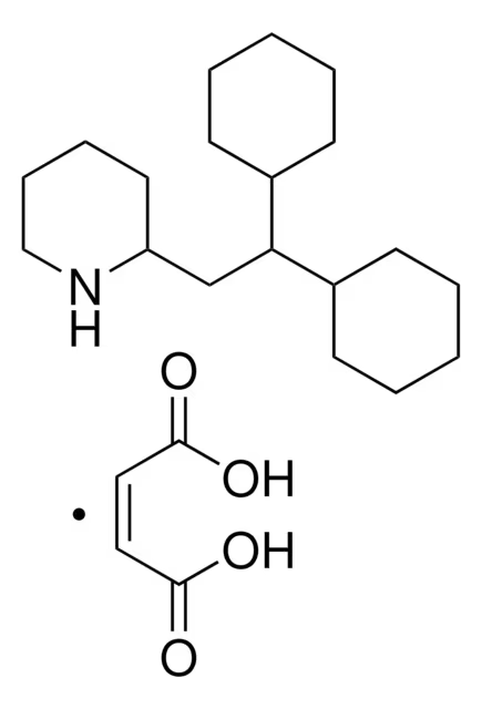 Perhexiline structure, CAS 6621-47-2